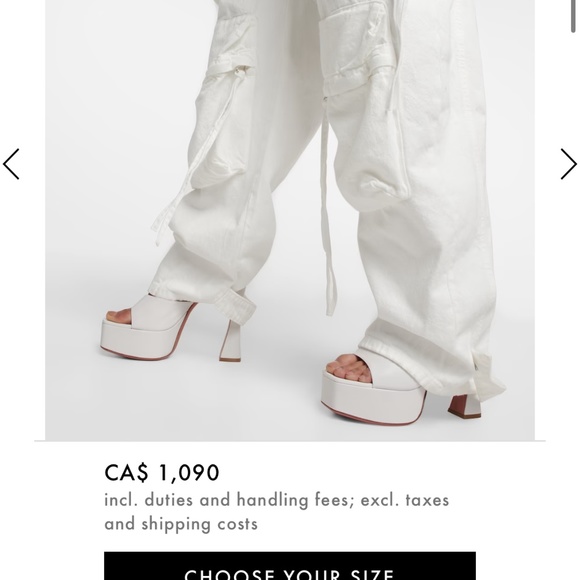 Amina Muadi Dalida leather platform mules - Picture 4 of 4